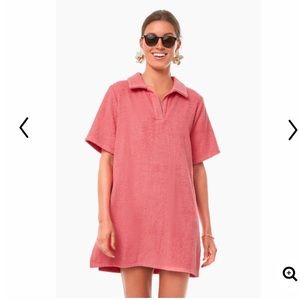 NWOT Pomander Place Pink Polo Terry Dress from Tuckernuck. Size XS.